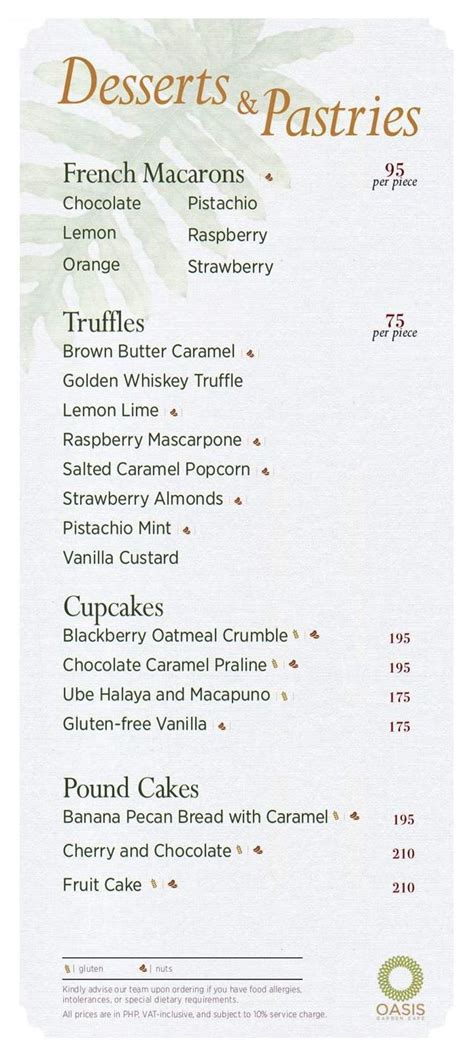 cafe solaire|Oasis Garden Cafe Menu .